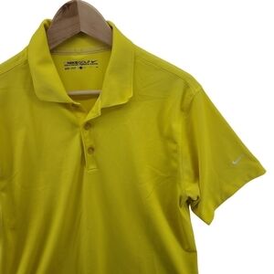 NIKE Golf Dri-Fit Polo 1/4 Button Up Men's T-Shirt Polo Tee Polyester